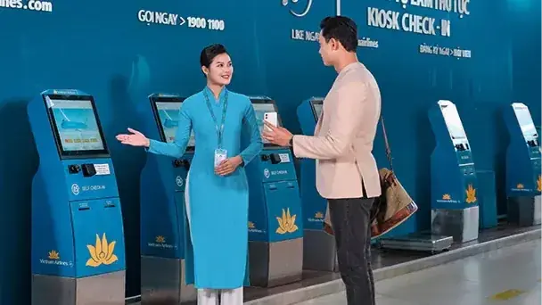 Hàng không khuyến nghị khách check-in trực tuyến trong dịp năm mới